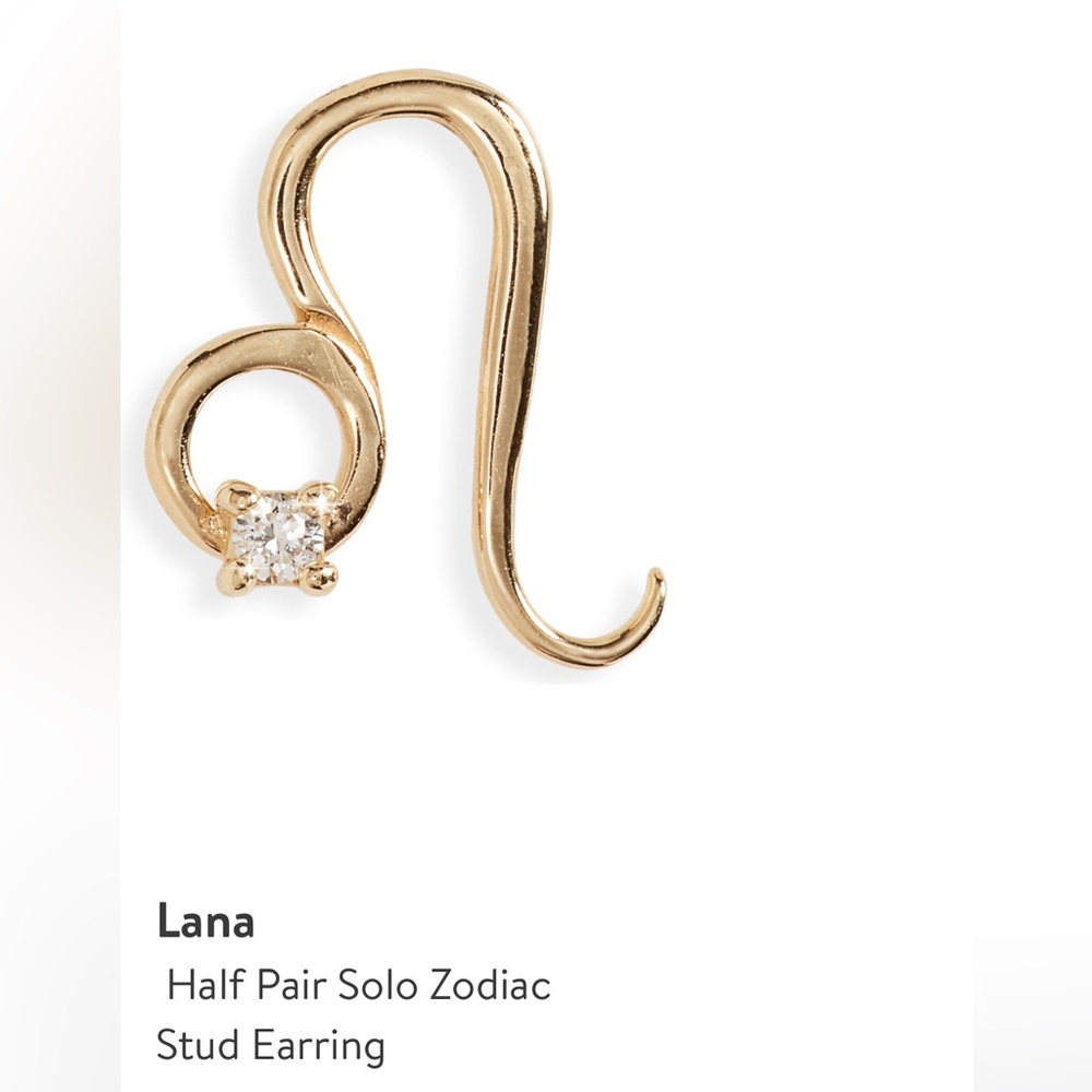 Lana Leo Zodiac earrings (2)